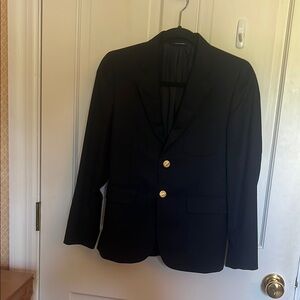 Brooks Brothers Black and Gold Blazer Timeless Elegance